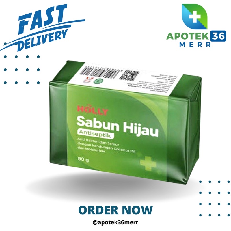 SABUN HIJAU HOLLY 200Gram
