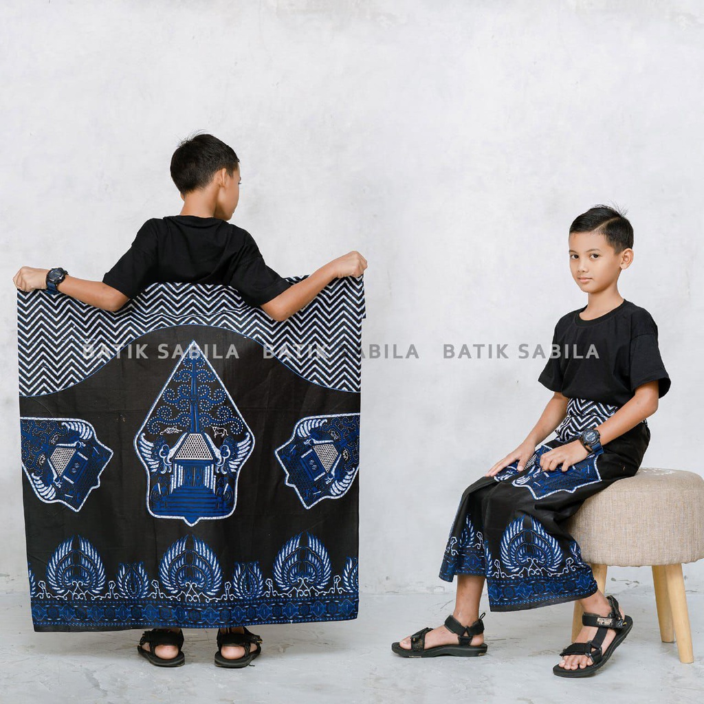 Sarung batik anak ABG | MOTIF GUNUNGAN WAYANG  | Katun