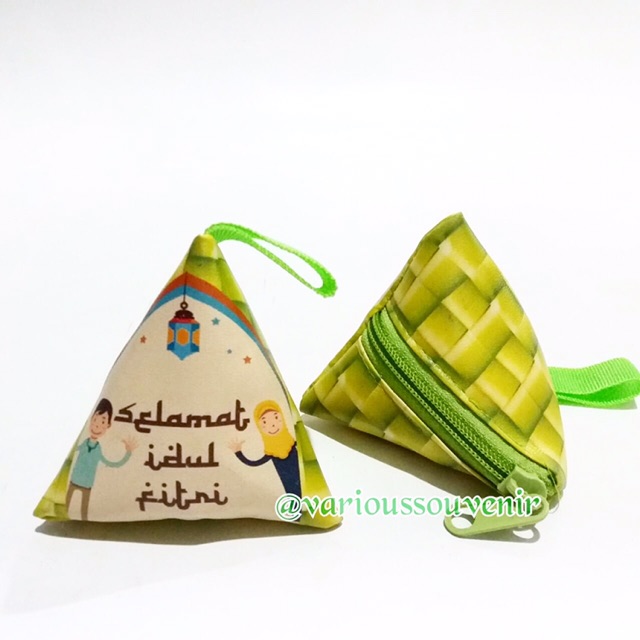 Dompet Ketupat Lebaran Amplop Idul Fitri Fitrah THR Kupat Lucu Lol Muslimin Muslimah Murah Lucu