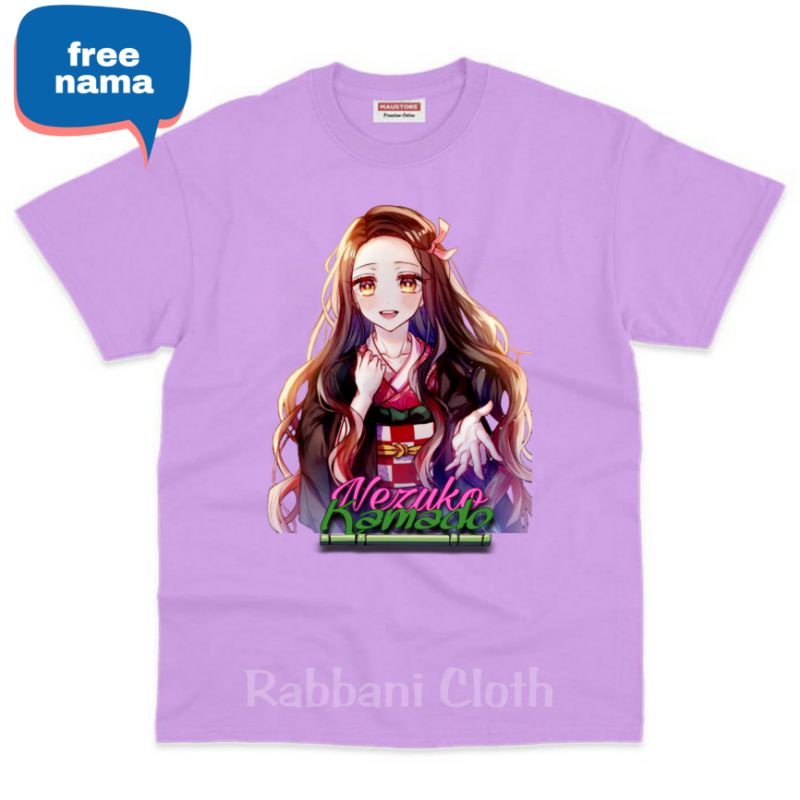 baju nezuko kamado demon slayer.kaos anak.