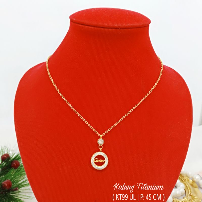 Kalung Titanium Kalung Fashion Terbaru KT98-99 UL