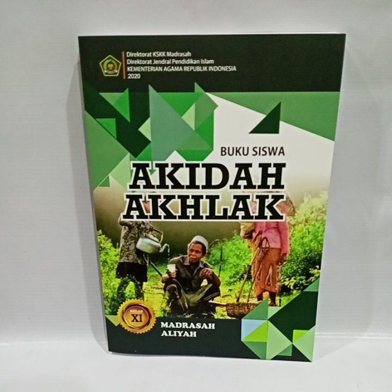 

buku siswa akidah akhlak kelas 11 Madrasah Aliyah 2020