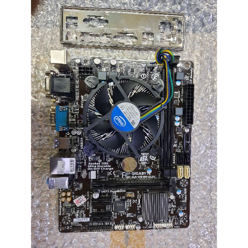 Mainboard H81 ddr3 Gigabyte Asus paket core i3 4160 Gen4 ram 4gb fan