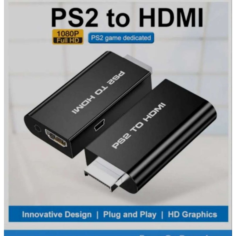 PS 2 TO HDMI CONVERTER SAMBUNGAN PS2 TO HDMI