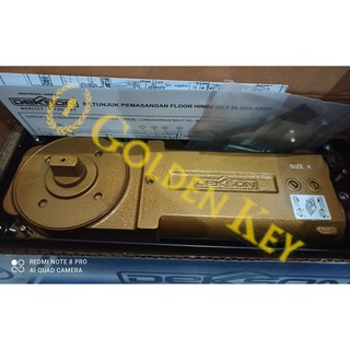 Floor Hinge Dekson Bts 84 Engsel Tanam Pintu Kaca Heavy Duty Original Dekson Shopee Indonesia