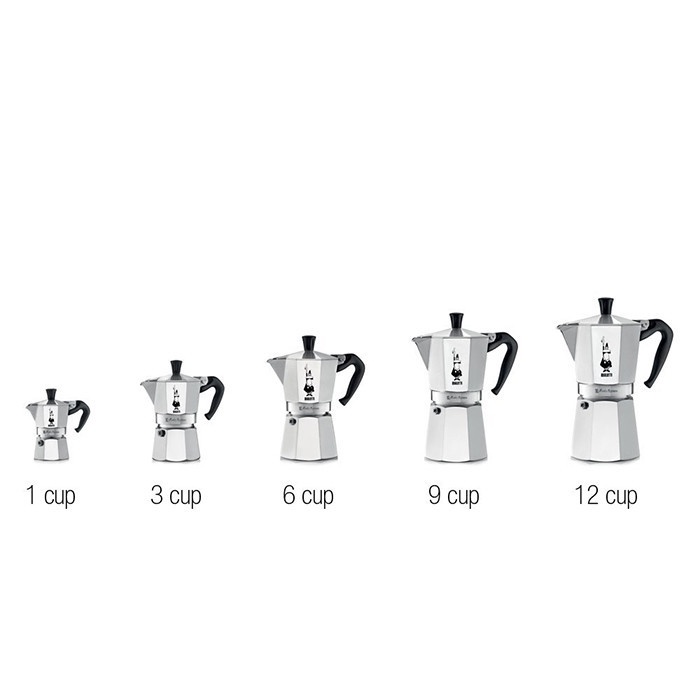 Bialetti Moka Express Red 6 Cups-1