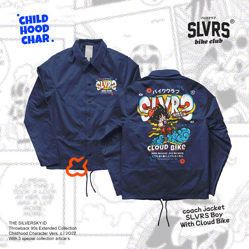 Thesilversky Goku and Master Roshi Coach Jacket