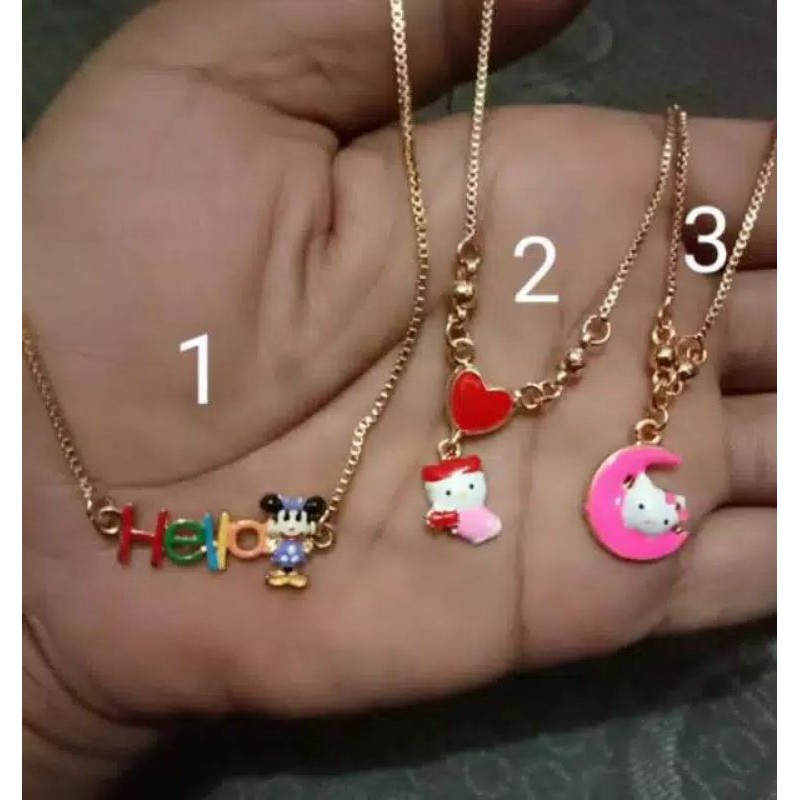 kalung anak anak xuping perhiasan CM