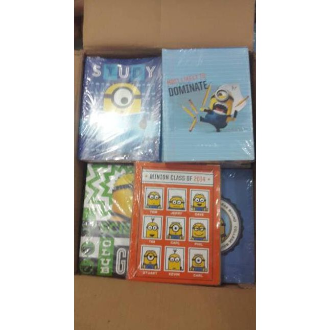 

BARU BUKU TULIS SIDU 38 (SINAR DUNIA ) MOTIF MINION