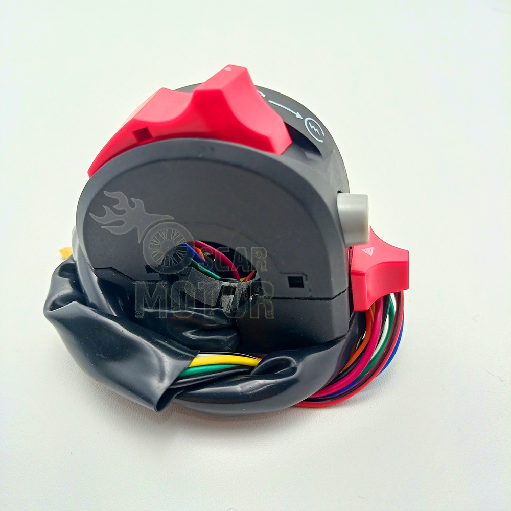 Saklar Holder Kanan Model XABRE Universal 3 TOMBOL HAZZARD ON OFF NEW motor