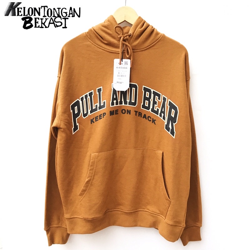 Hoodie pull & Bear Pnb PNB P&B Original store Sale Artikel Terbaru not camo nasa lib Rose gold spong