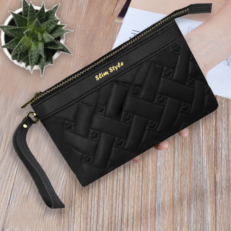 DOMPET WANITA,DOMPET BORDIR,DOMPET MURAH,DOMPET KULIT, dompet hitam