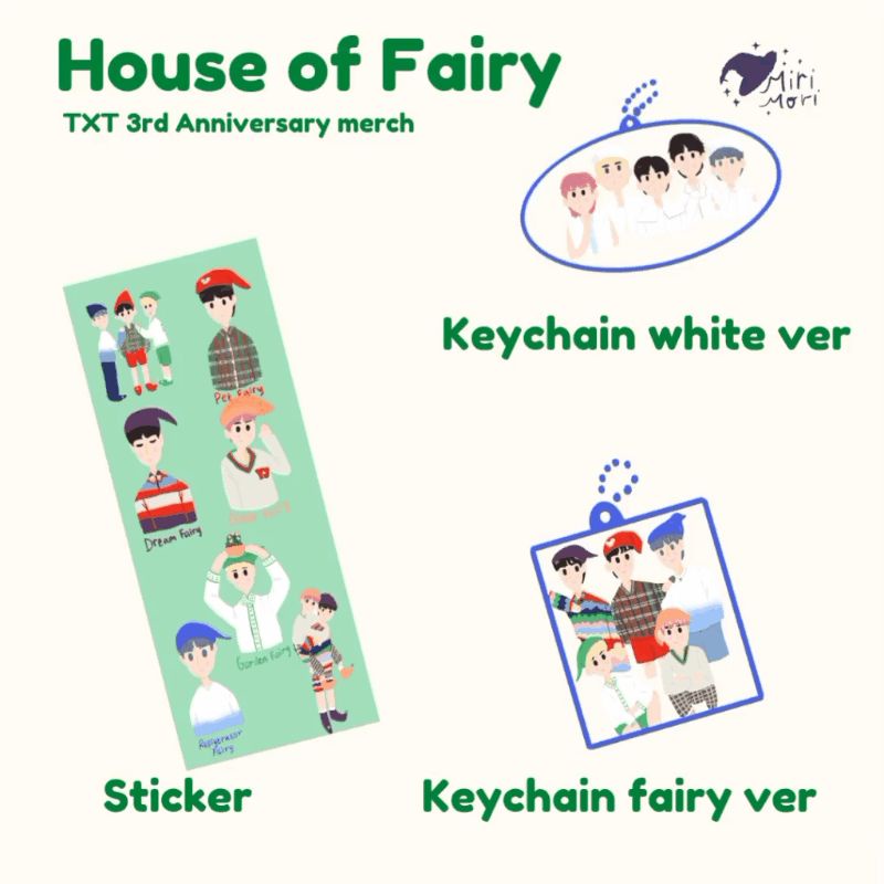 TXT House Of Fairy Fanart Sticker