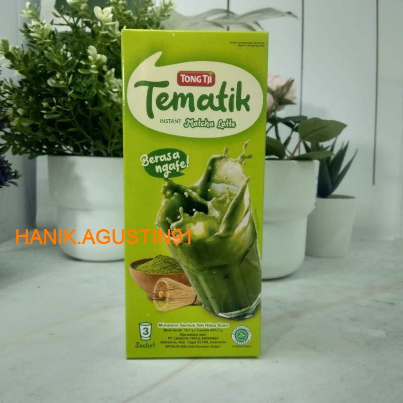 

Tong Tji Tematik Matcha Latte Instant [3 Sachets]