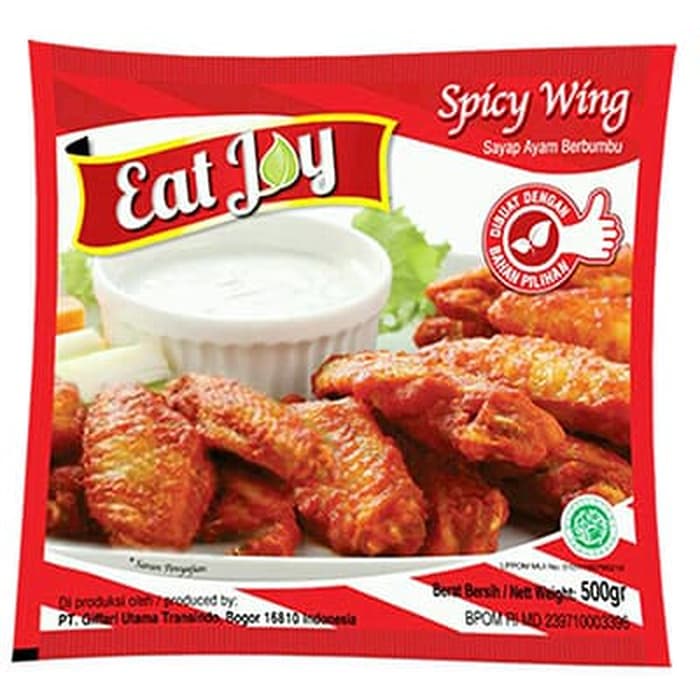 

Nugget Chicken Eatjoy Spicy Wing HOT 1000gr