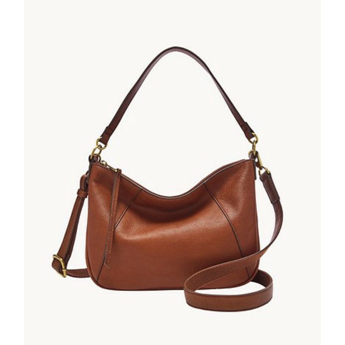 Fossil Skylar Crossbody Brown Original/Tas Kulit Asli Fossil