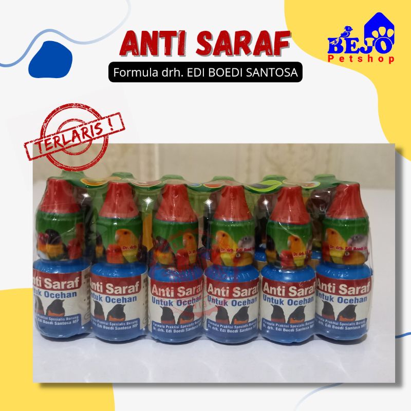 Anti Saraf drh.Edi/Obat burung sakit tetelo, gangguan saraf
