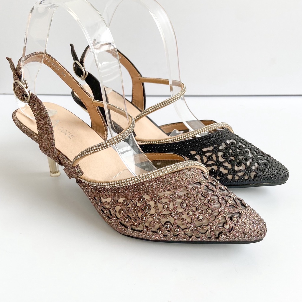 Lacode Wedding Shoes Sepatu Pengantin Sandal Pengantin Sandal Pesta Sandal Wisuda Import