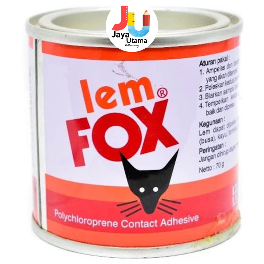 

Lem Fox Kaleng 70Gr