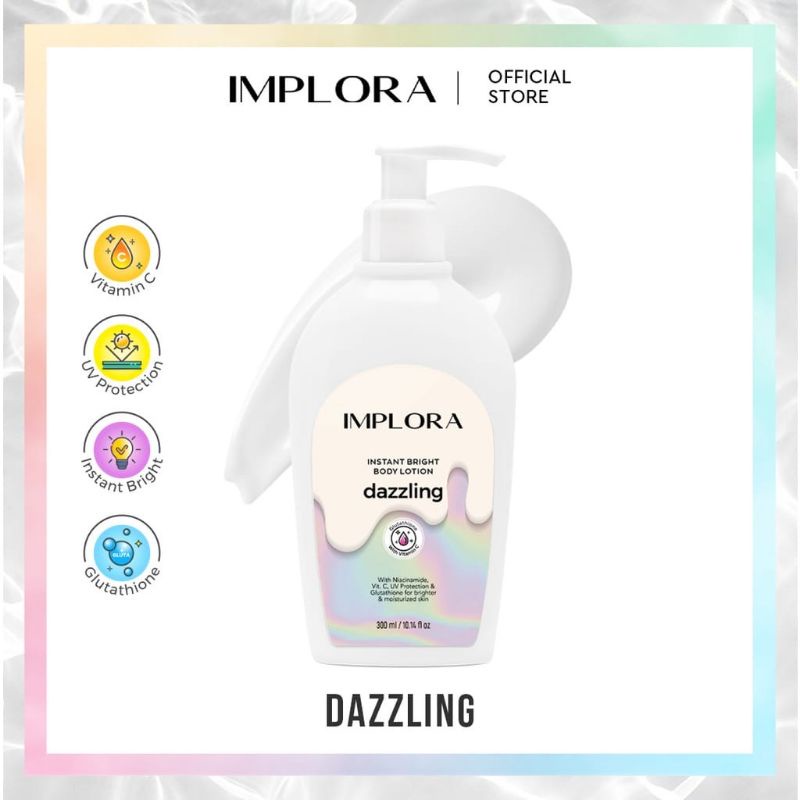 IMPLORA BODY LOTION BRIGHT INSTANT - READY INSTANT BRIGHT