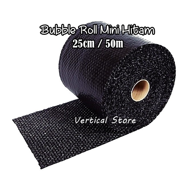 

Bubble Wrap Hitam Roll Pendek 25cm x 50m