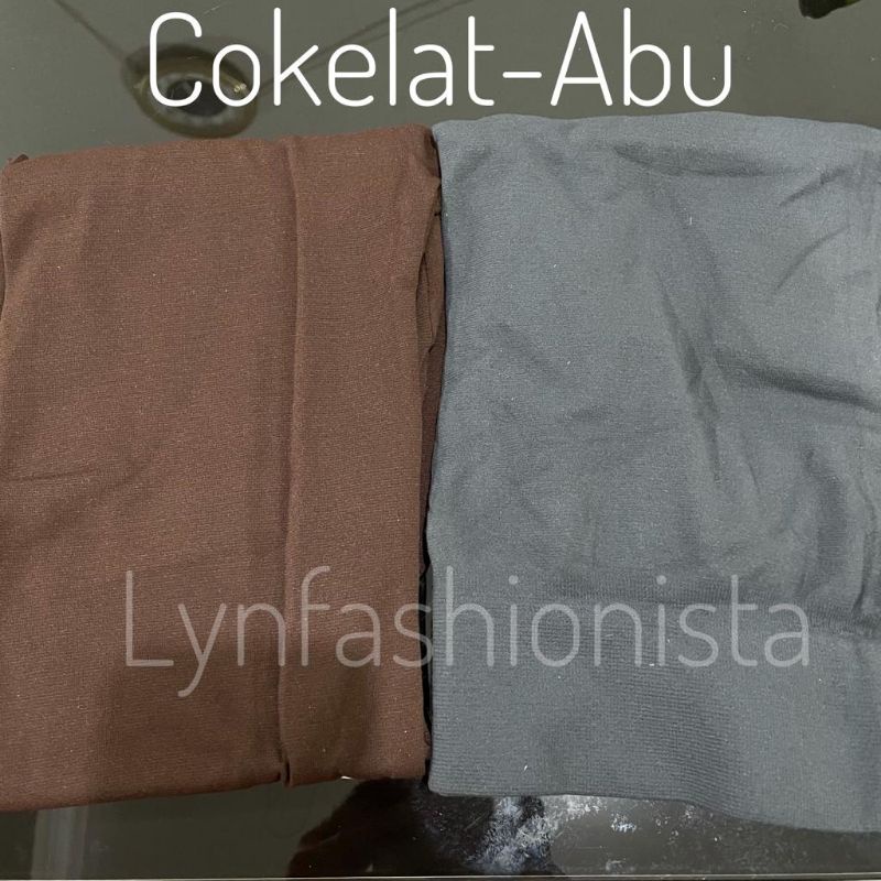 LYNFASHIONISTA-LEGGING WANITA IMPORT PENDEK BAWAH LUTUT FIT TO JUMBO MURAH