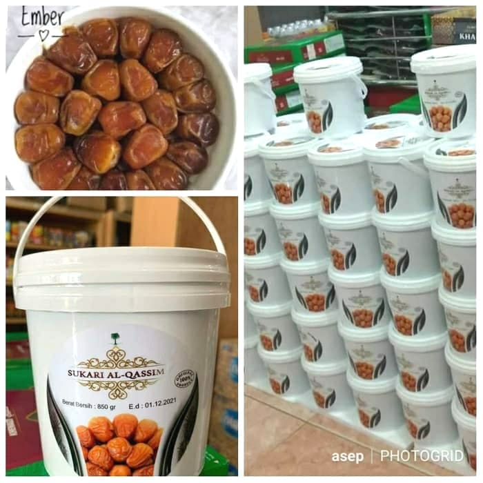 

Berkualitas Kurma Sukari Premium Uk. Ember 850Gr