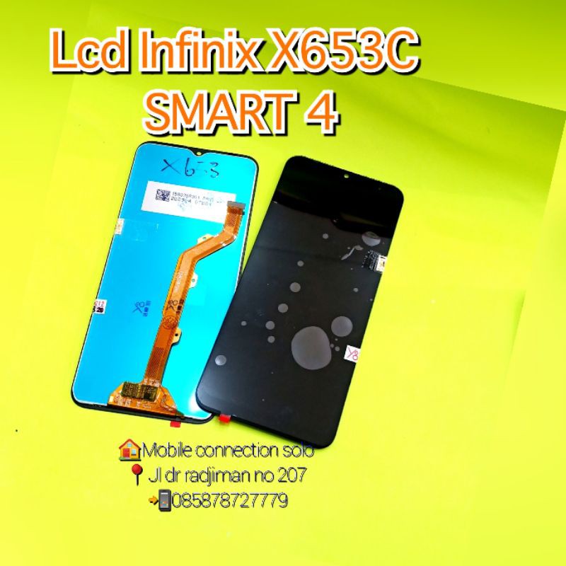 LCD INFINIX X653 X653C SMART 4 FULLSET ORIGINAL