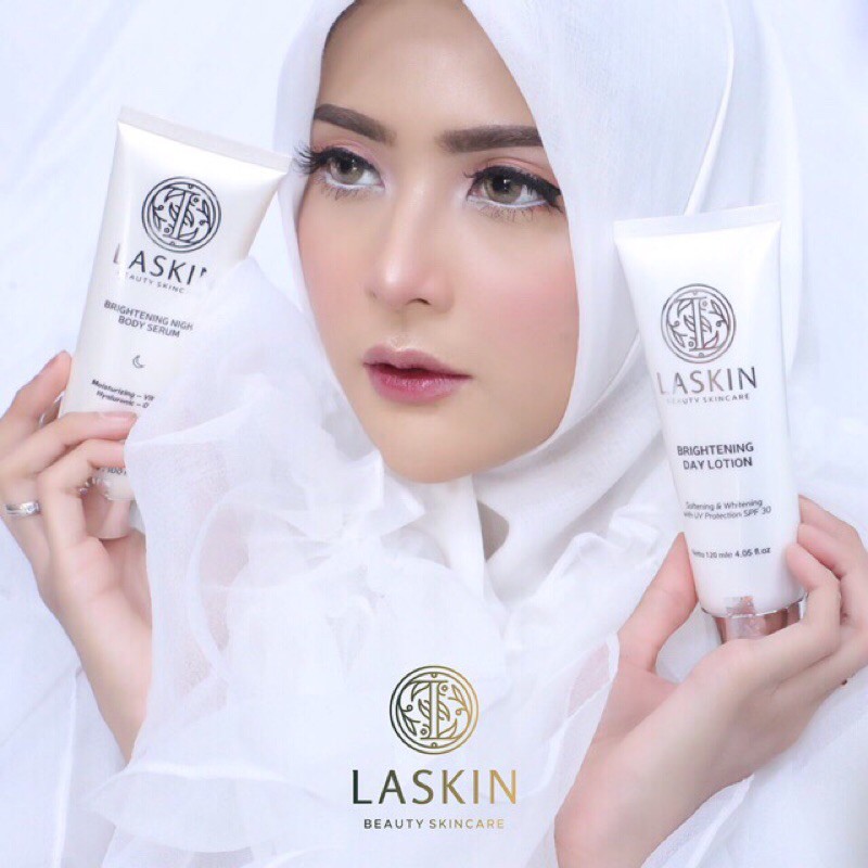 [COD] PAKET LASKIN EXTRA WHITENING BPOM