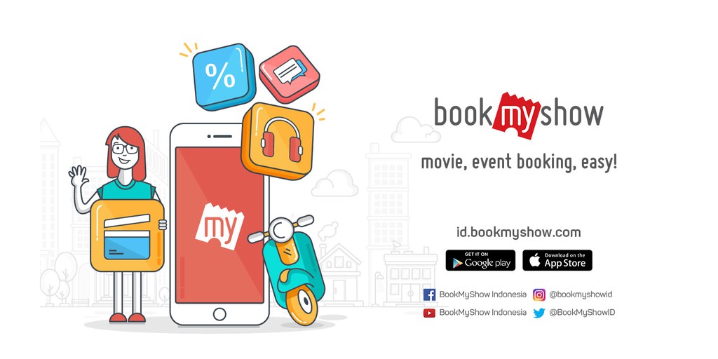 Toko Online BookMyShow Official Shop Shopee  Indonesia