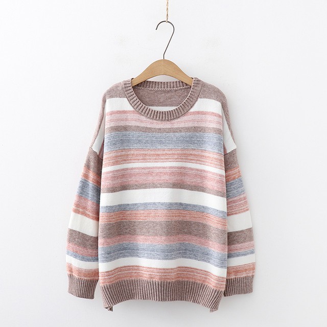 Swetaer Rajut Wanita / Ice Cream Sweater Rajut / Premium Rajut / Knitwear Wanita / Oversize Rajut