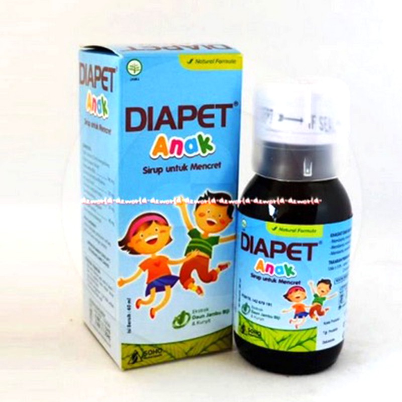 Diapet Anak 60ml Sirup Obat Untuk Mencret Diare Anak Soho Ektrak Diappet Sakit Perut Mules