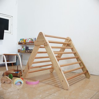 the pikler triangle ladder mainan  tangga anak segitiga 