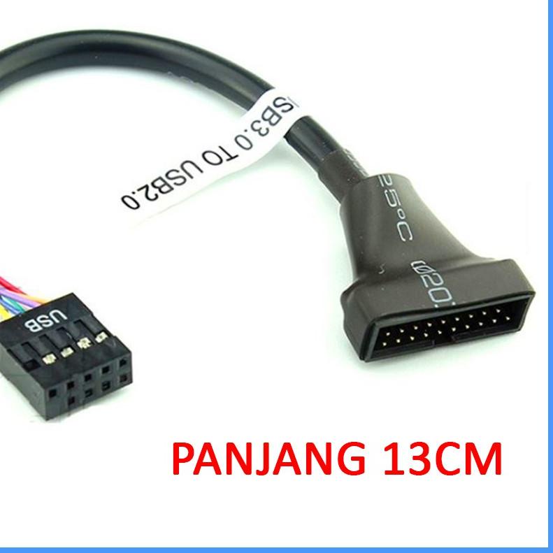 KABEL ADAPTER USB 2.0 9PIN FEMALE TO USB 3.0 20PIN MALE