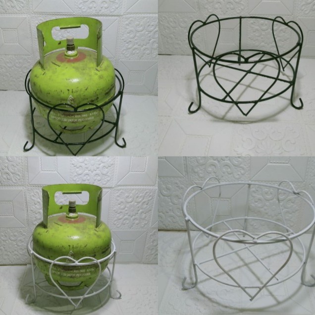 Cindiashope Rak Elpiji 3Kg Anti Karat Tatakan Gas