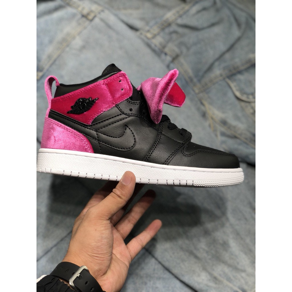 jordan 1 velvet bow