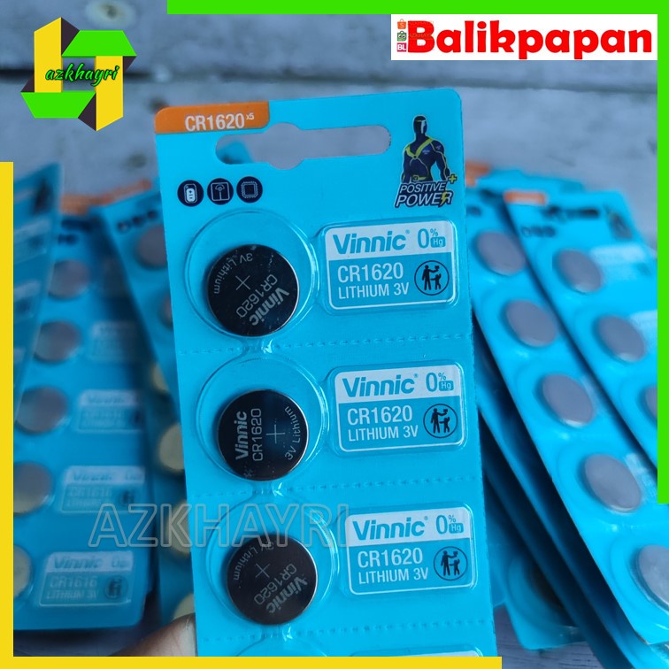 Baterai Vinnic CR 1632 1620 1616 CR1632 CR1620 CR1616 Batre Battery Jam