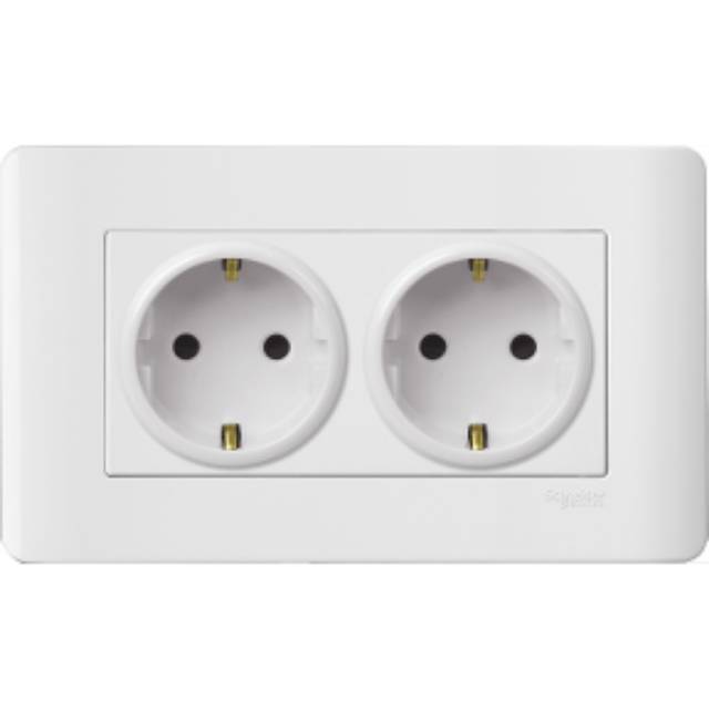 Zencello Stop kontak 2 Gang Schneider