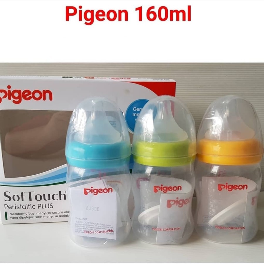 Promo Buy 2 Free 1 Botol Pigeon Wide Neck 160 ml (3 pcs)