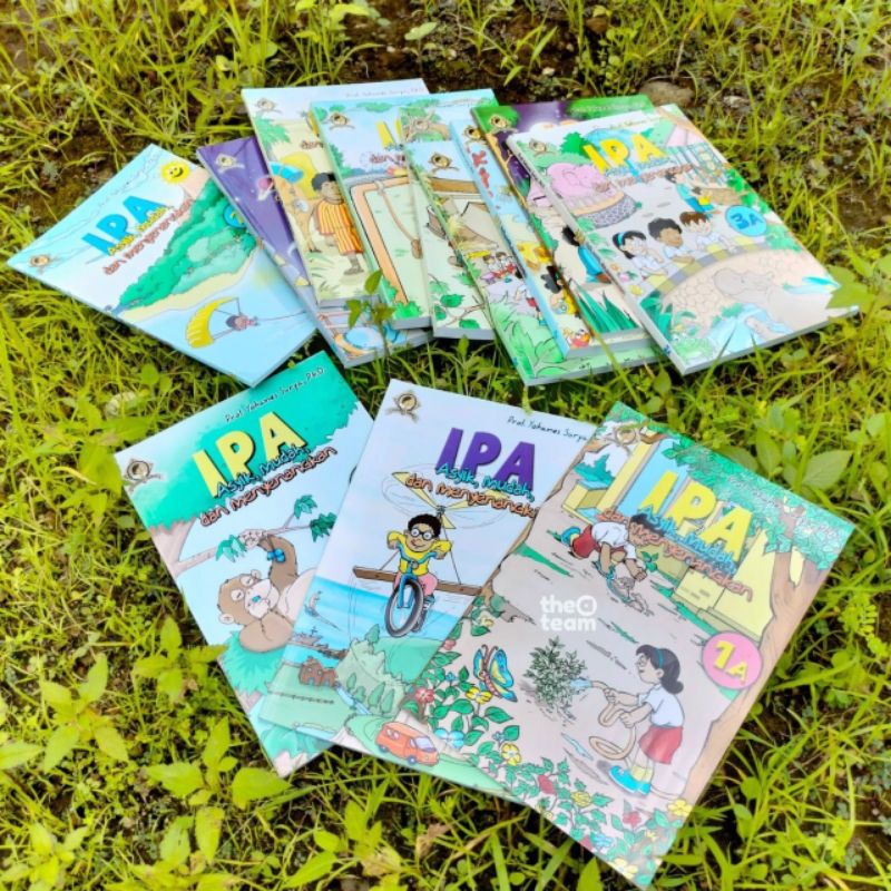 Seri IPA ilmu pengetahuan alam Prof Yohanes Surya isi 12 buku