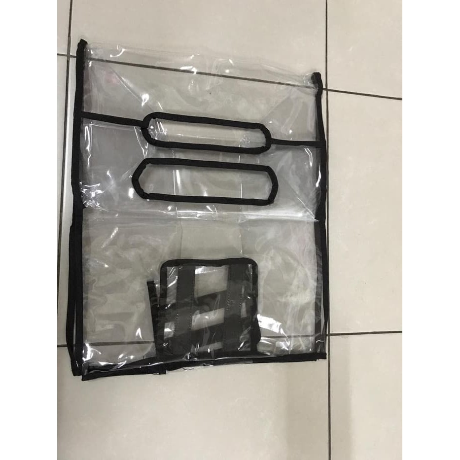 Pelindung koper   Luggage cover  Transparant PVC   Cover Mika 20   24