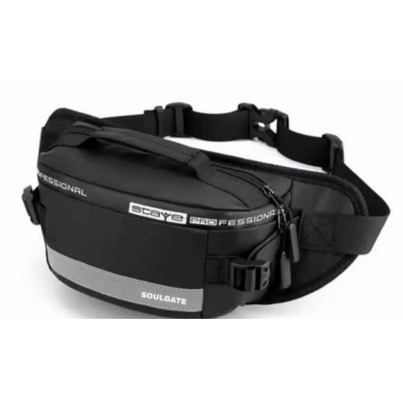 WAISTBAG SOULGATE Tas Selempang Anti Air Pria Wanita
