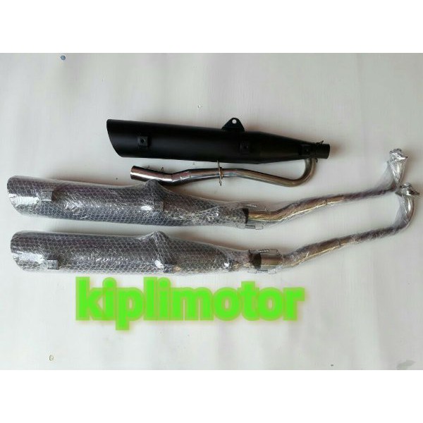 DSA  knalpot racing bobokan model tsugi Supra X 125  .