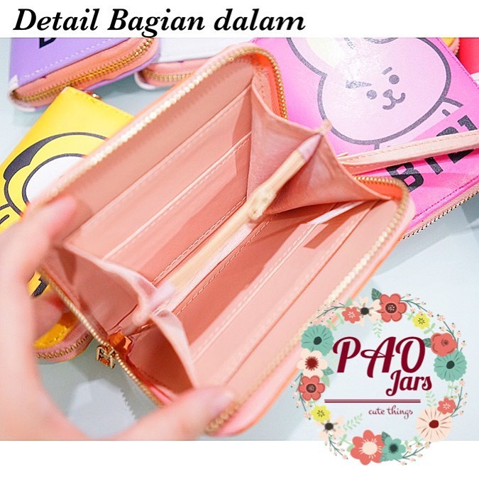

Lucu Dompet Motif Bt21 / Dompet Karakter Rj Koya / Chimmy Cooky Van Trendi