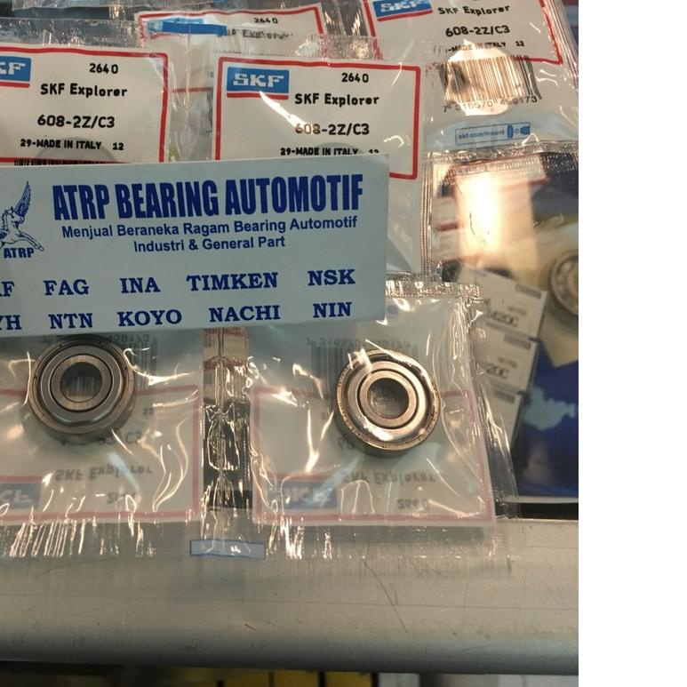 ❆ BALL BEARING 608 2Z/C3 608 ZZ C3 SKF ORIGINAL ✦