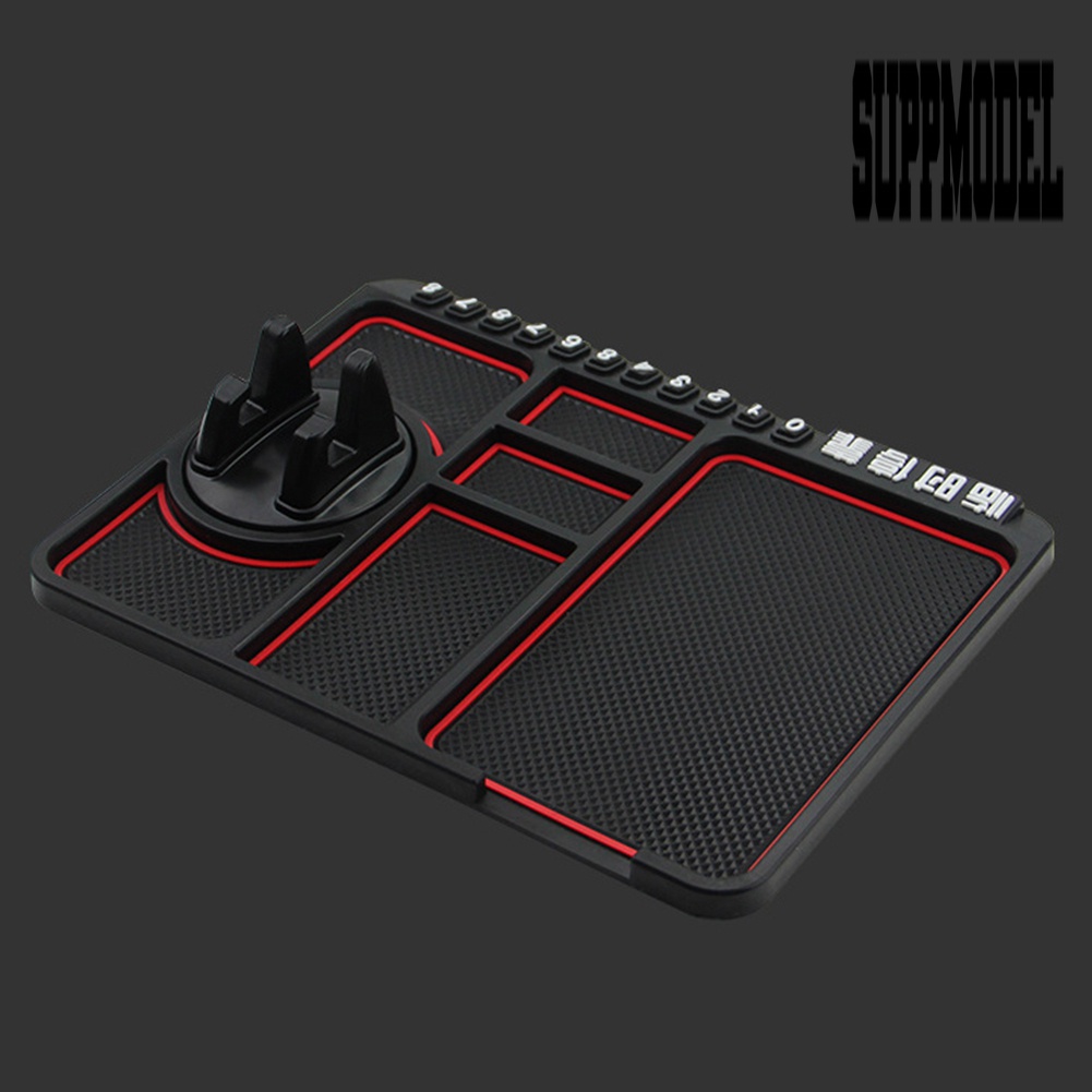 Stand Holder Handphone / Kunci Multifungsi Anti slip Untuk Dashboard Mobil