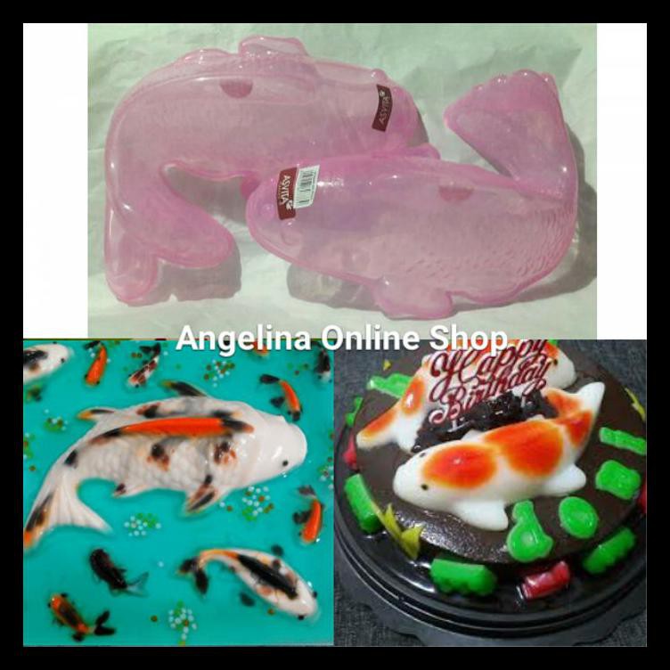 CETAKAN IKAN KOI JUMBO/CETAKAN PUDING IKAN KOI BERKUALITAS