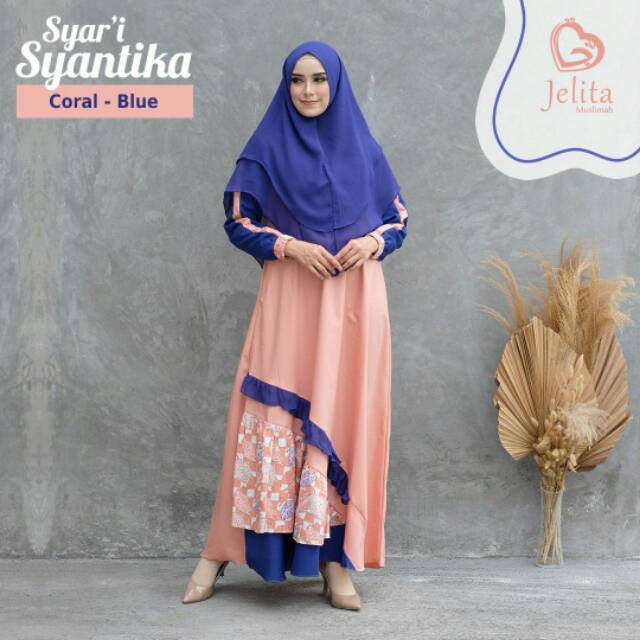 Gamis Syari Syantika by jelita muslimah ( jelgant )