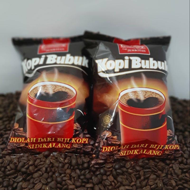 

kopi bubuk robusta arabika blend special cap jembatan