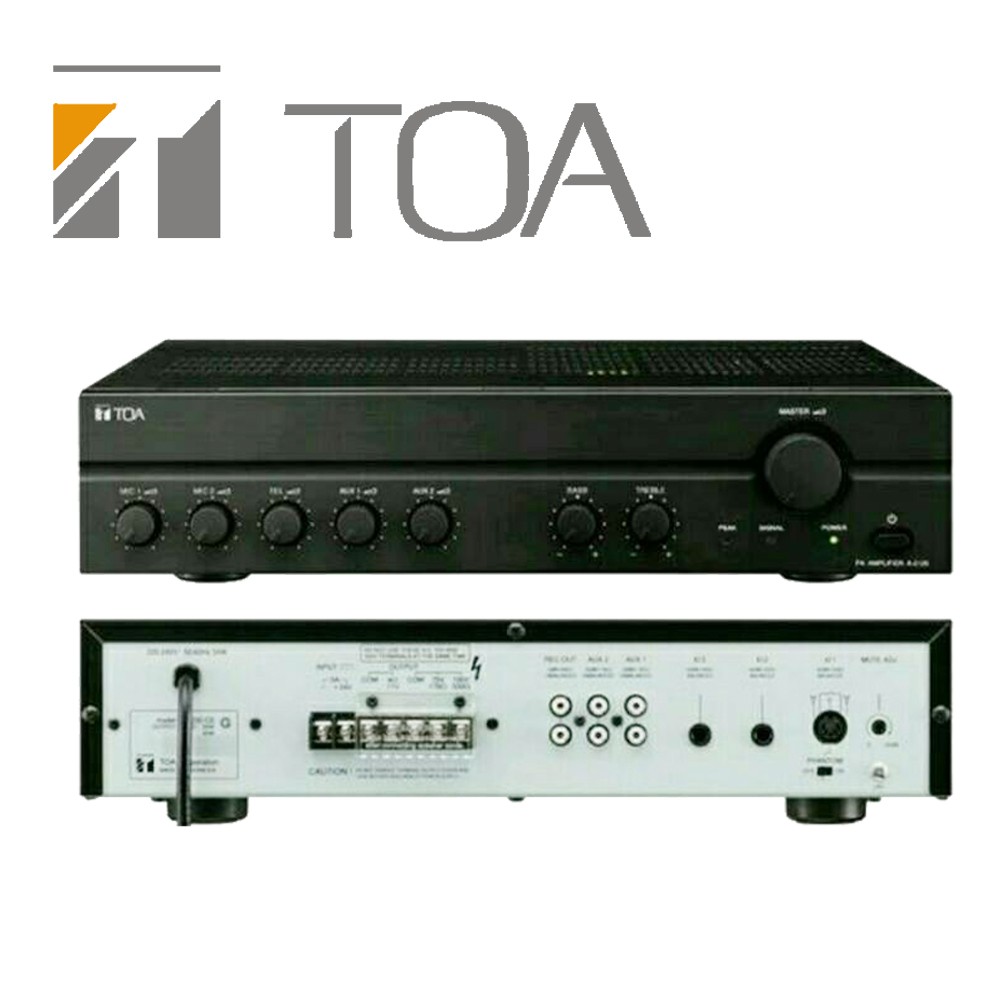 Jual Amplifier Ampli TOA ZA 230W Power 30 Watt Indonesia|Shopee Indonesia